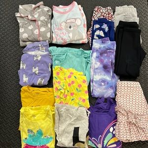 Carter’s Girls size 8 mix and match 5 lbs - used